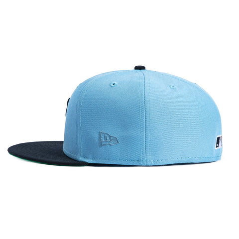 New Era 59Fifty Chicago Cubs 1990 All Star Game Patch Hat - Light Blue, Navy
