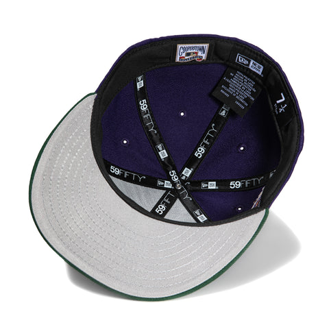 New Era 59Fifty Arizona Diamondbacks Inaugural Patch Word Hat - Purple, Green