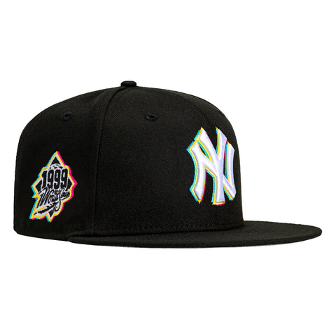 New Era 59Fifty VHS New York Yankees 1999 World Series Patch Hat - Black