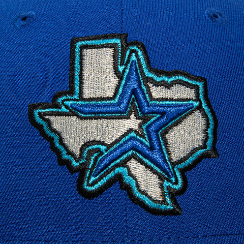 New Era 59Fifty Houston Astros 2005 World Series Patch Alternate Hat - Royal, Black