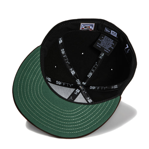 New Era 59Fifty Arizona Diamondbacks 25th Anniversary Patch Word Hat - Black, Brown