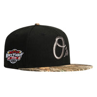 New Era 59Fifty Baltimore Orioles Battle of the Beltway Patch Alternate Hat - Black, Realtree