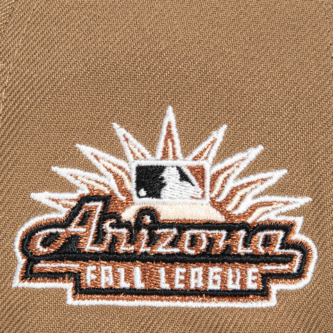 New Era 59Fifty Scottsdale Scorpions Arizona Fall League Patch Hat - Khaki, Graphite, Metallic Copper