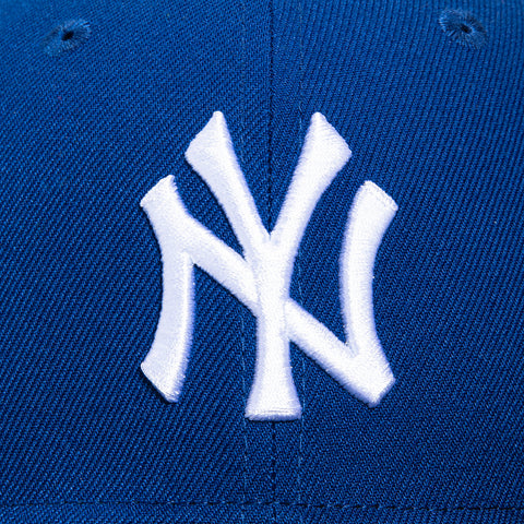 New Era 59Fifty New York Yankees 1998 World Series Patch Hat - Royal, Black