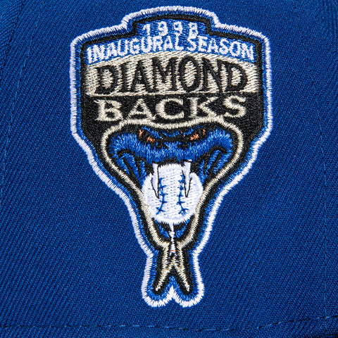 New Era 59Fifty Arizona Diamondbacks Inaugural Patch D Hat - Royal, Black
