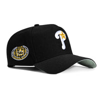 New Era 9Forty A-Frame Philadelphia Phillies Inaugural Season Patch Snapback Hat - Black