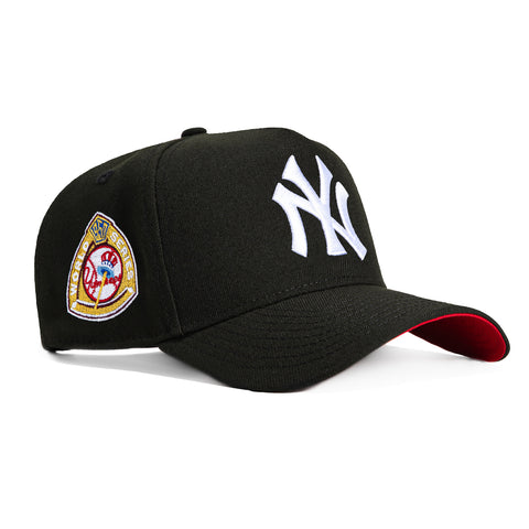 New Era 9Forty A-Frame New York Yankees 1950 World Series Patch Snapback Hat - Black
