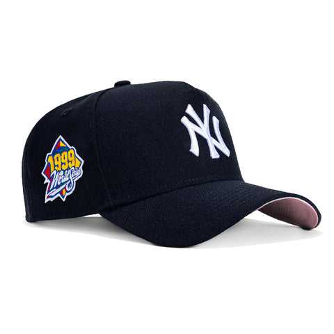 New Era 9Forty A-Frame New York Yankees 1999 World Series Patch Snapback Hat - Navy