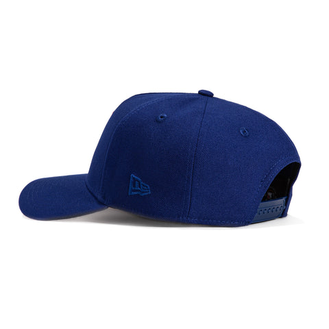 New Era 9Forty A-Frame Los Angeles Dodgers 50th Anniversary Stadium Patch Snapback Hat - Royal