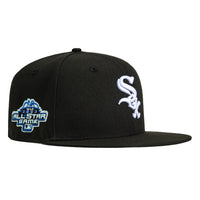 New Era Youth 9Fifty Chicago White Sox 2003 All Star Game Patch Snapback Hat - Black