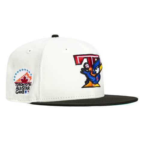 New Era 59Fifty Toronto Blue Jays 1991 All Star Game Patch Hat - White, Black