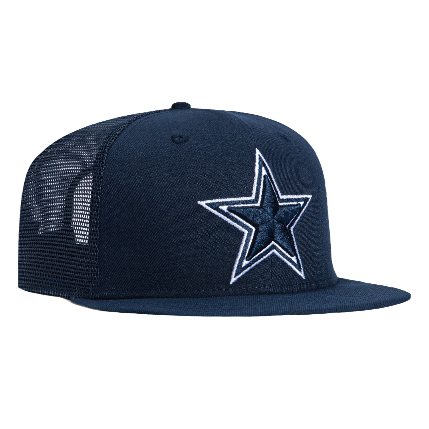 New Era 9Fifty Dallas Cowboys Trucker Snapback Hat - Navy – Hat Club