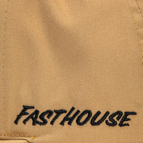 Fasthouse Call Us Snapback Hat - Tan