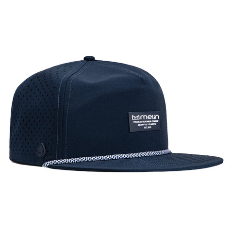 Melin Coronado Brick Hydro Snapback Hat - Navy