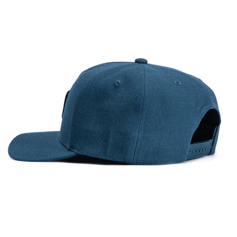Brixton Linwood Snapback Hat - Navy Brixton