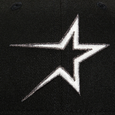 New Era 59Fifty Glow in the Dark Houston Astros 35th Anniversary Patch Hat - Black, White