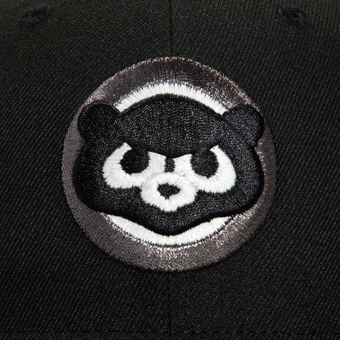 New Era 59Fifty Glow in the Dark Chicago Cubs 1990 All Star Game Patch Hat - Black, White