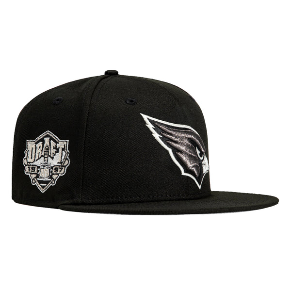 New Era 59Fifty Arizona Cardinals 1997 Draft Patch Hat - Black