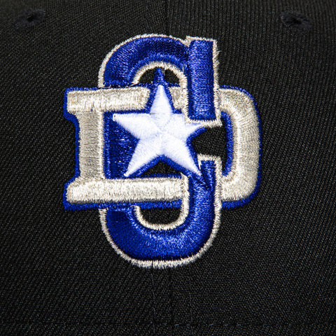New Era 59Fifty Dallas Cowboys 50th Anniversary Patch City Hat - Black, Royal