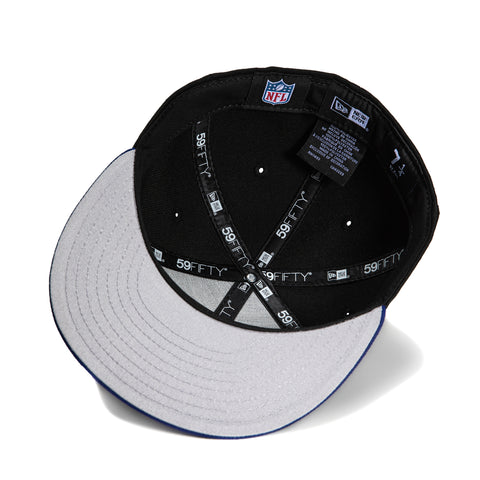 New Era 59Fifty Dallas Cowboys 50th Anniversary Patch City Hat - Black, Royal