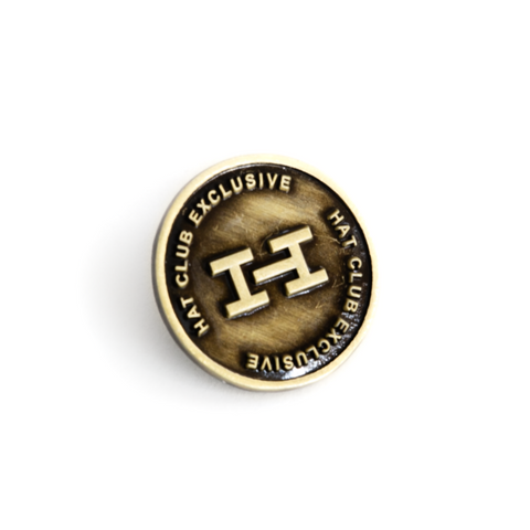 Hat Club Exclusive Logo Pin - Gold
