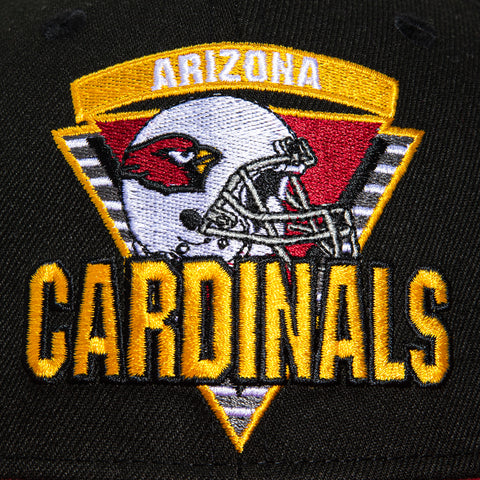 New Era 59Fifty Arizona Cardinals Logo Patch Triangle Hat Black