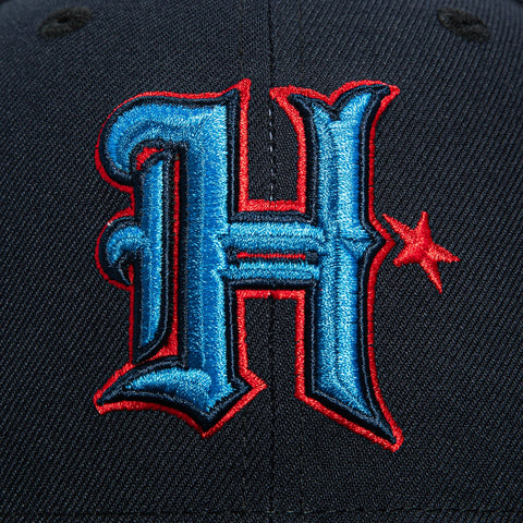 New Era 59Fifty Houston Texans 20th Anniversary Patch H Hat - Navy, Black