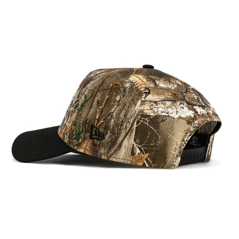 New Era 9Forty A-Frame Jason Mask Friday the 13th Patch Snapback Hat - Realtree, Black