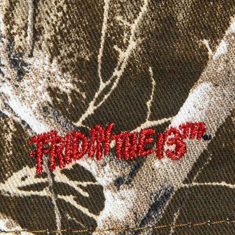 New Era 9Forty A-Frame Jason Mask Friday the 13th Patch Snapback Hat - Realtree, Black