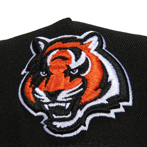 New Era 9Forty A-Frame Cincinnati Bengals Snapback OTC Hat - Black