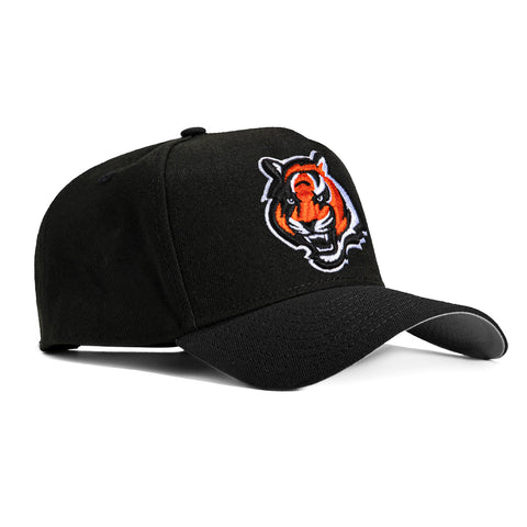 New Era 9Forty A-Frame Cincinnati Bengals Snapback OTC Hat - Black
