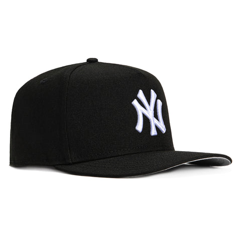 New Era 9Fifty A-Frame New York Yankees Snapback Hat - Black, White