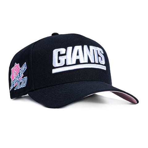 New Era 9Forty A-Frame New York Giants 1987 Super Bowl Patch Word Snapback Hat - Navy New Era