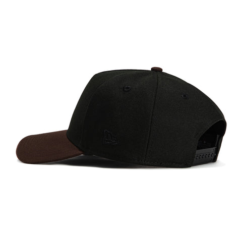 New Era 9Forty A-Frame San Jose Giants Snapback Hat - Black, Brown, Ivory