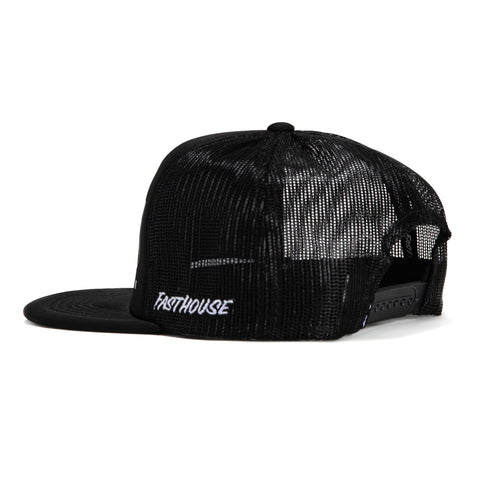 Fasthouse 805 Purpose Built Trucker Foam Snapback Hat - Black