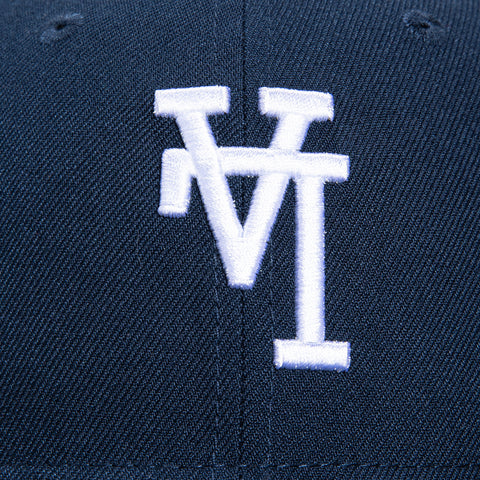 New Era 59Fifty Los Angeles Dodgers Upside Down Hat - Navy, White