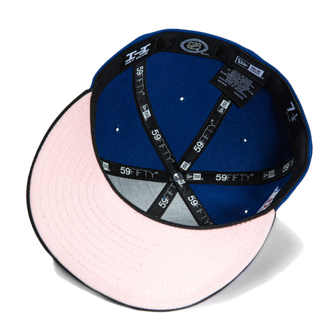 New Era 59Fifty Los Angeles Kings 2012 Stanley Cup Patch Script Hat - Royal, Metallic Silver