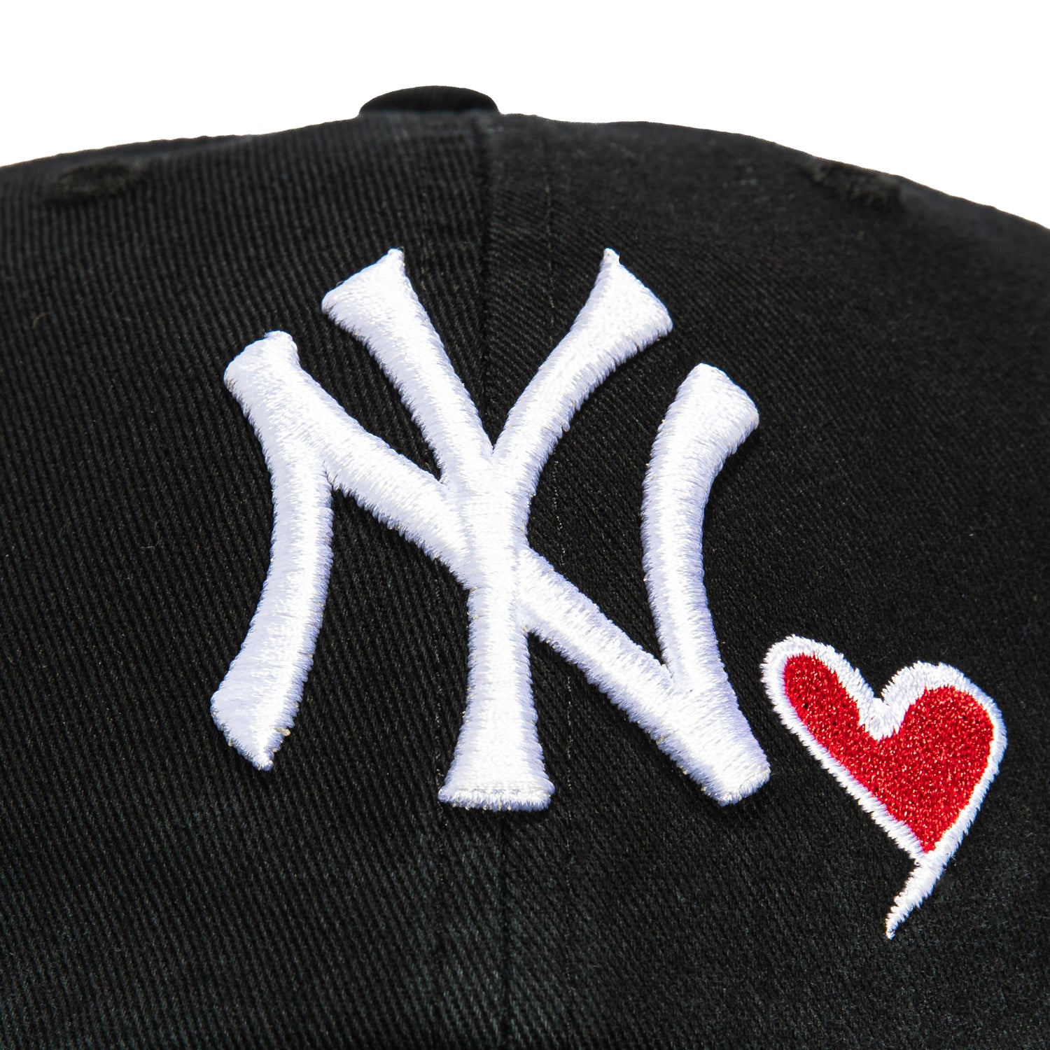 47 Brand New York Yankees Icon Heart Cleanup Adjustable Hat