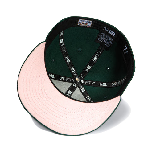 New Era 59Fifty Colorado Rockies 30th Anniversary Patch Mountain Pink UV Hat - Green