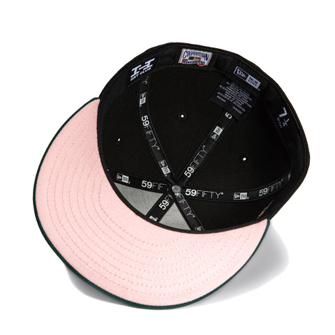 New Era 59Fifty Valentine's Day Atlanta Braves 1995 World Series Welcome to the Show Patch Hat - Black, Green