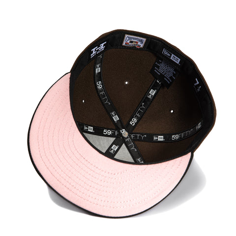 New Era 59Fifty Valentine's Day Houston Astros 35th Anniversary Patch BP Hat - Brown, Black