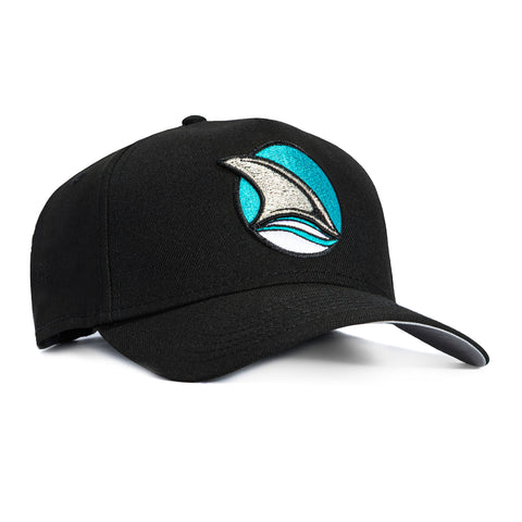 New Era 9Forty A-Frame San Jose Sharks Snapback Alternate Hat - Black New Era