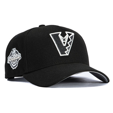 New Era 9Forty A-Frame Arizona Diamondbacks 2001 World Series Patch Snapback Upside Down Hat - Black, White New Era