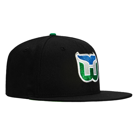 New Era 59Fifty Hartford Whalers Team UV Hat Black – Hat Club