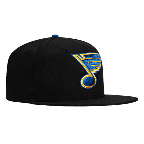 New Era 59Fifty St Louis Blues Team UV Hat Black – Hat Club