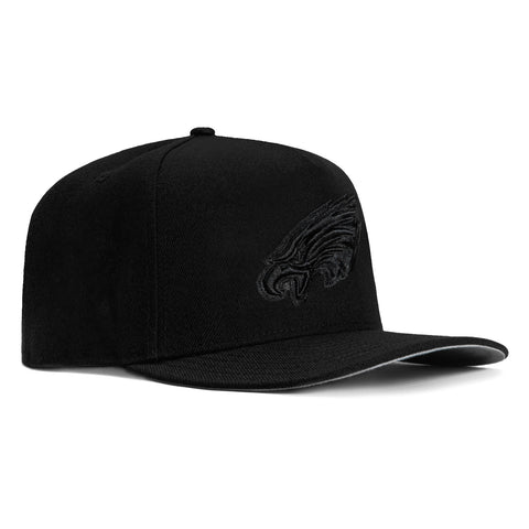 New Era 9Fifty A-Frame Philadelphia Eagles Snapback Hat - Black, Black
