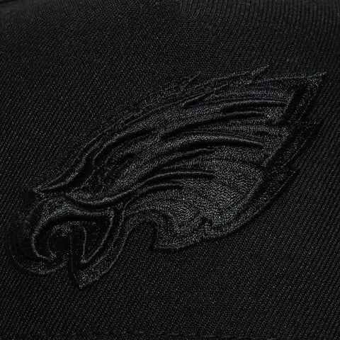 New Era 9Fifty A-Frame Philadelphia Eagles Snapback Hat - Black, Black