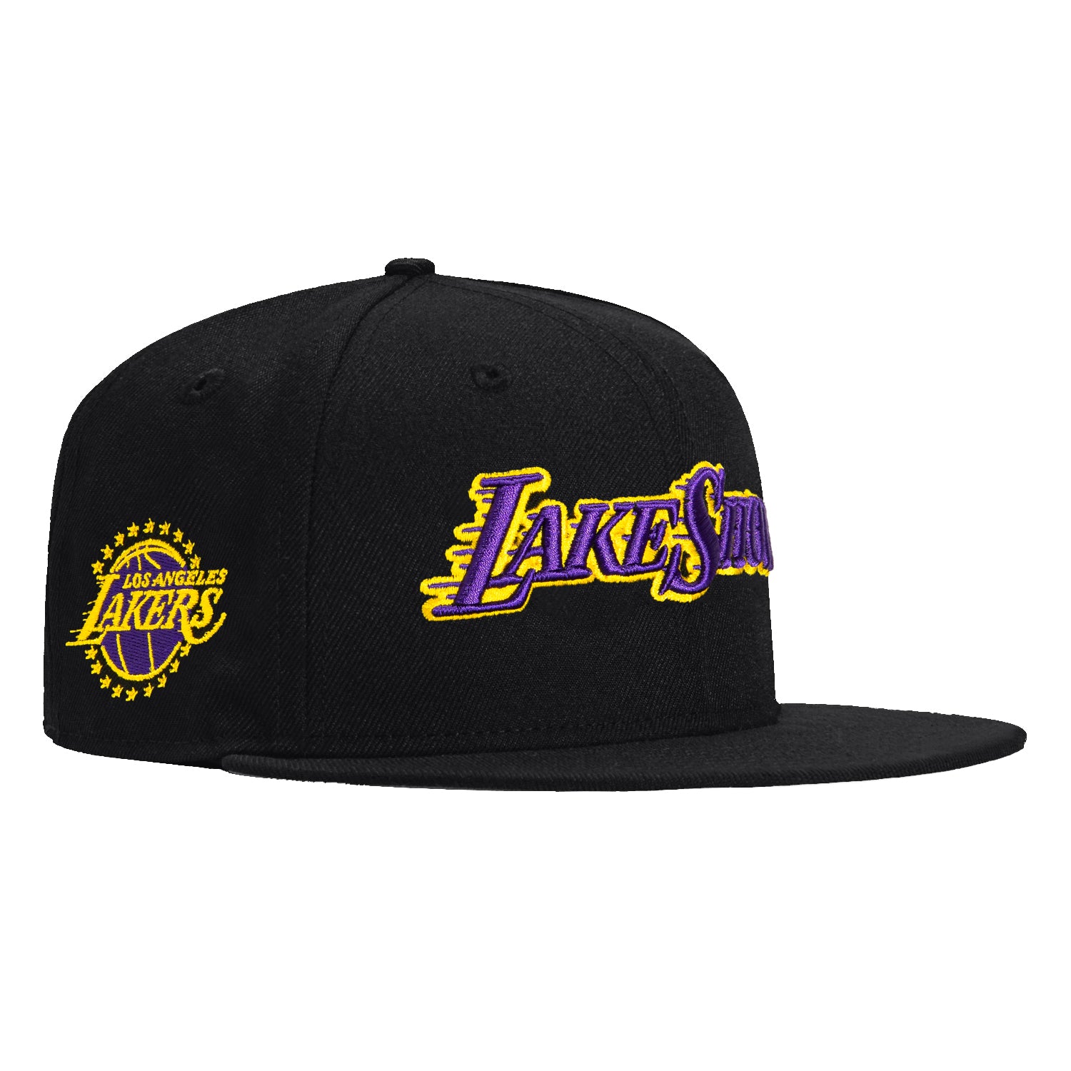 New Era 59Fifty Los Angeles Lakers Logo Patch Lake Show Hat