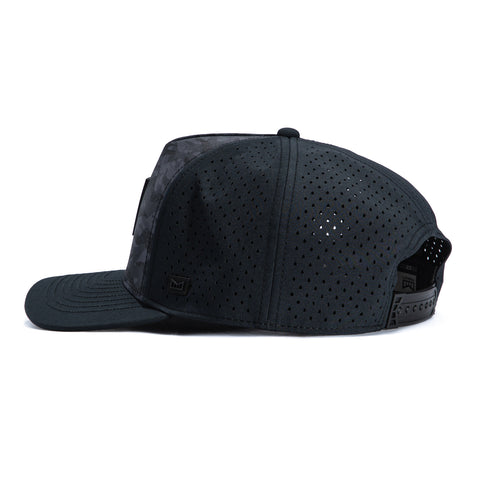 Melin Odysea Stacked Hydro Snapback Hat - Black, Camo Melin
