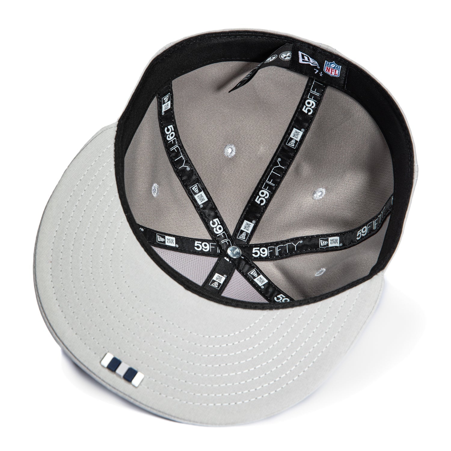New Era 59Fifty Dallas Cowboys 2025 Sideline Hat - Grey